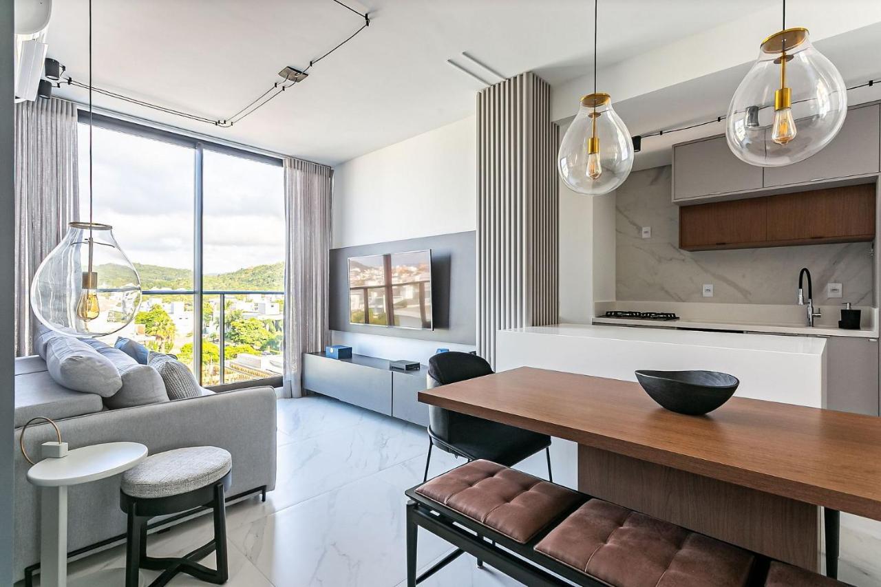 Wi-Fi 300Mb | Rooftop Com Piscina Em Jurere #Ja15 Florianópolis Eksteriør billede
